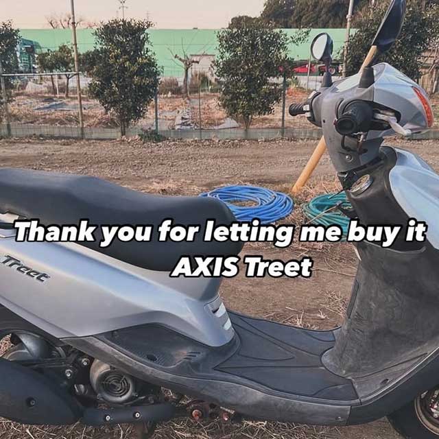 武蔵野市バイク出張買取実績(スクーター)01