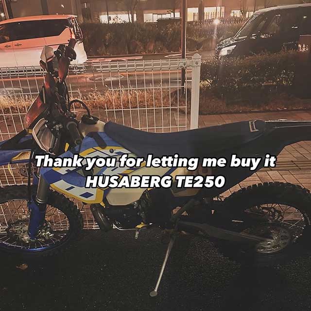 武蔵野市バイク出張買取実績(オフロード)11